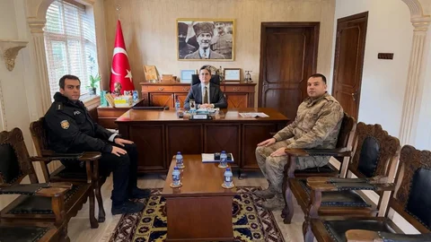 Kemaliye'de Güvenlik Toplantısı Yapıldı