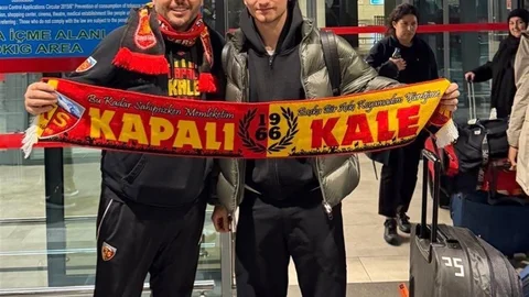 Kayserispor'un Yeni Golcüsü Kayseri'ye Geldi