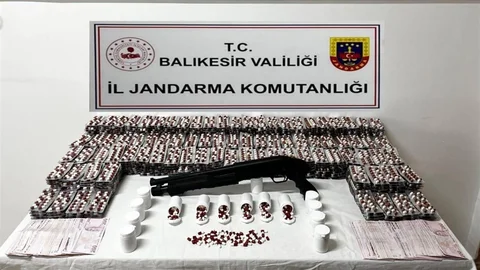 Balıkesir'de Uyuşturucu Operasyonları