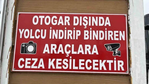 Güroymak'ta Yolcu İndirme Ceza Uyarısı