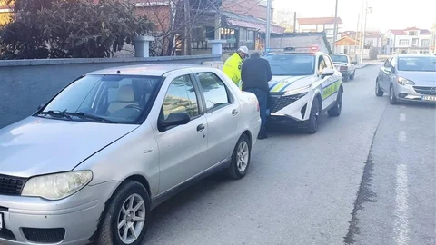 Alaçam'da Korsan Taksi Denetimi Yapıldı
