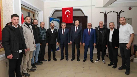 Düzce'de Esnaf Odaları Ziyareti