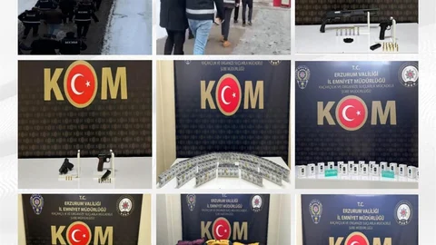 Kaçakçılara Geçit Yok Erzurum'da