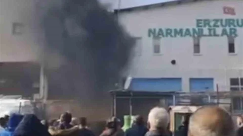 Bursa'da İş Yerinde Yangın Çıktı