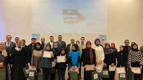 Sarıgöl'de Kur'an-ı Kerim Yarışması Düzenlendi