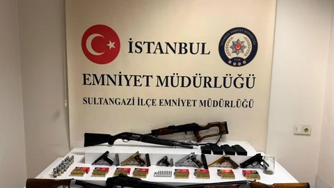 Sultangazi’de Kaçak Silah Ticareti Operasyonu