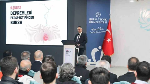 Bursa'da Deprem Konferansı Yapıldı
