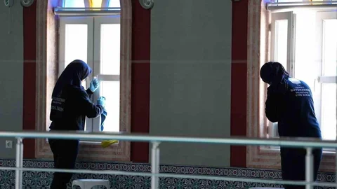 Denizli'de Camilerde Temizlik Seferberliği