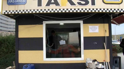 Bursa'da Taksi Durağındaki Saldırı Anları