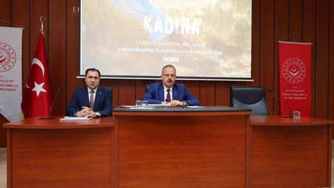 Aydın'da Kadına Yönelik Şiddet Toplantısı