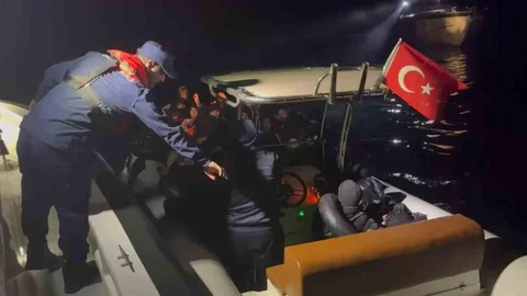 İzmir'de Düzensiz Göçmen Operasyonu