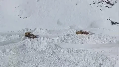 Van'da Çığ Düşmesi Olayı