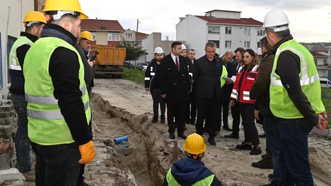Tekirdağ'da Su Altyapısı Yenileniyor