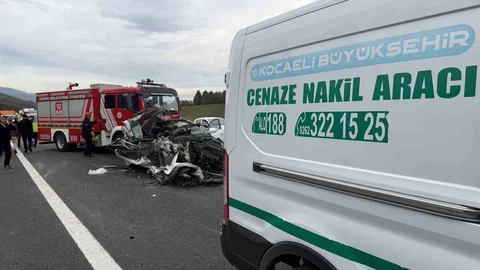 Düzce'de Trafik Kazası: 1 Ölü, 1 Yaralı