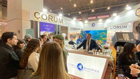 Çorum Gastronomisi Uluslararası Fuarda Tanıtıldı