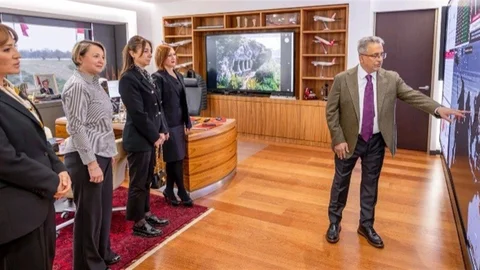 Türk Hava Yolları'nda Önemli Ziyaret
