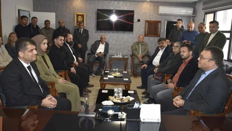 Başkan İnan'dan, Başkan Yıldırım'a İade-i Ziyaret