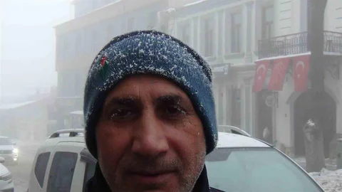 Kars’ta Dondurucu Soğuk Hava Etkili Oluyor