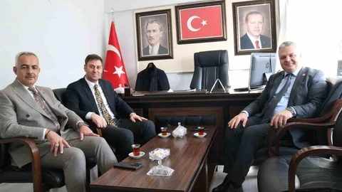 DSİ Bölge Müdürü Oltu'da Buluştu