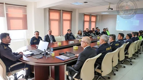 Bilecik'te Emniyet Toplantısı Yapıldı