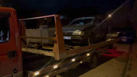 Eskişehir'de Araç Terk Edildi