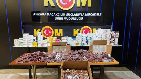 Ankara'da İlaç Satışı Operasyonu