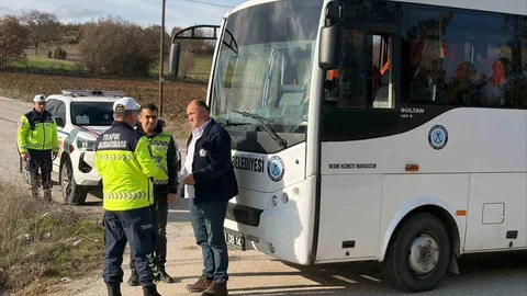 Bilecik'te Sivil Otobüs Denetimi Yapıldı