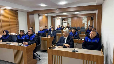 Kahta'da Zabıta Personeline Eğitim Verildi