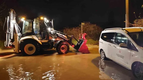 Menteşe'de Aşırı Yağışlara Karşı Tedbirler Alındı