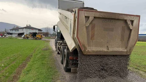 Gümüşpınar Köyü'nde Yol Bakım Çalışmaları Tamamlandı