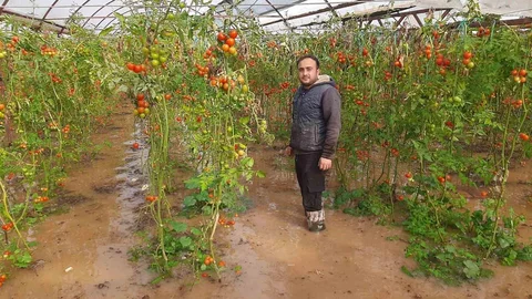 Kumluca'da Hortum Zarar Verdi