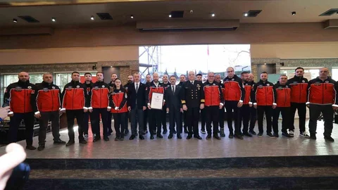 Kocaeli'de Arama Kurtarma Gücü Akredite Oldu