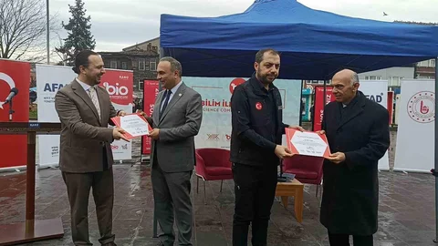 Bartın'da Bilim Kafe Etkinliği Yapıldı