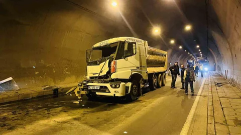 Ordu'da Tünel Kazası Oluştu