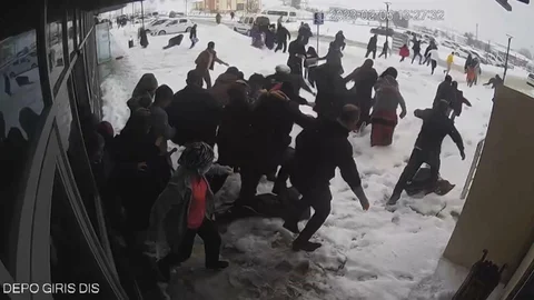 Malatya'da Deprem Anında Panik Yaşandı