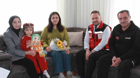 Siirt'te Depremzedelere Destek Ziyareti