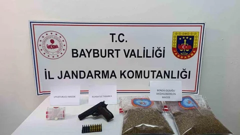 Bayburt'ta Uyuşturucu Operasyonu Gerçekleşti