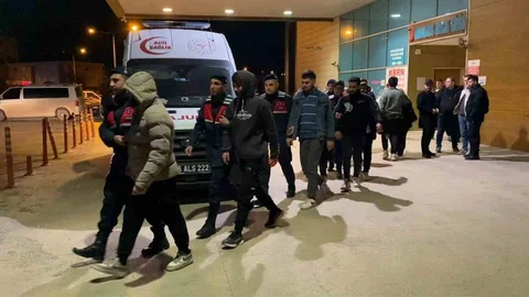 İnegöl'de Kaçak Göçmen Operasyonu