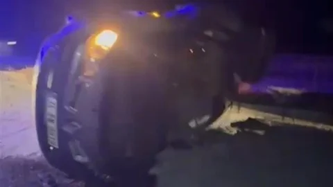 Sarıkamış'ta Trafik Kazası Meydana Geldi