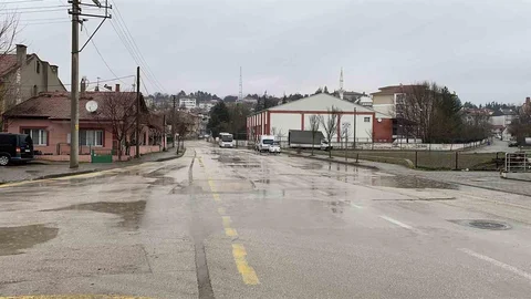 Bolu'da Yağmur Etkili Oldu