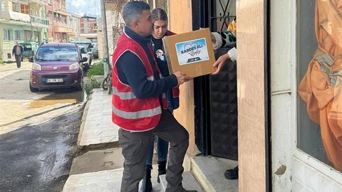 Efeler'de Kardeş Eli Projesi Destek Sağladı