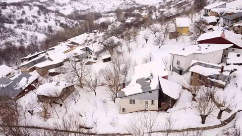 Malatya'da Kar Yağışı Sevinci