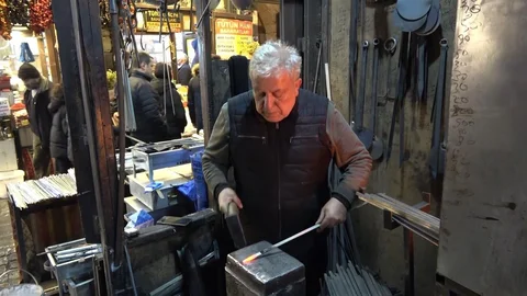 Gaziantep'te 60 Yıllık Demir Dövme Geleneği