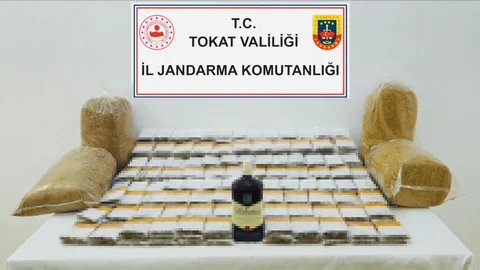 Tokat'ta Kaçak Tütün Operasyonu Düzenlendi