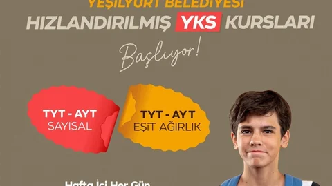 Yeşilyurt'ta YKS Kursları Başladı