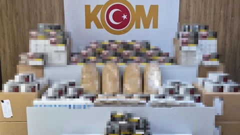 Samsun'da Kaçak Tütün Operasyonu