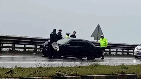Zonguldak'ta Trafik Kazası: 1 Yaralı