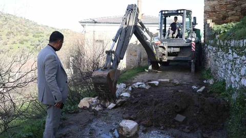 Koçarlı'da Yağmur Hasarı Denetimi