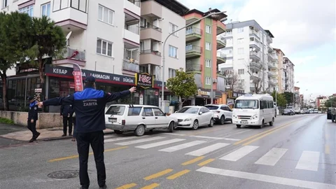 Denizli'de Minibüs Denetimi