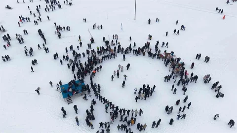 Aydıntepe Yaylası'nda Kış Festivali Coşkusu